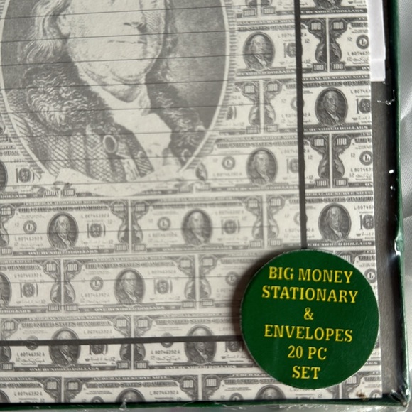 BIG MONEY STATIONARY & ENVELOPES 2 20 PC SETS - Picture 4 of 4